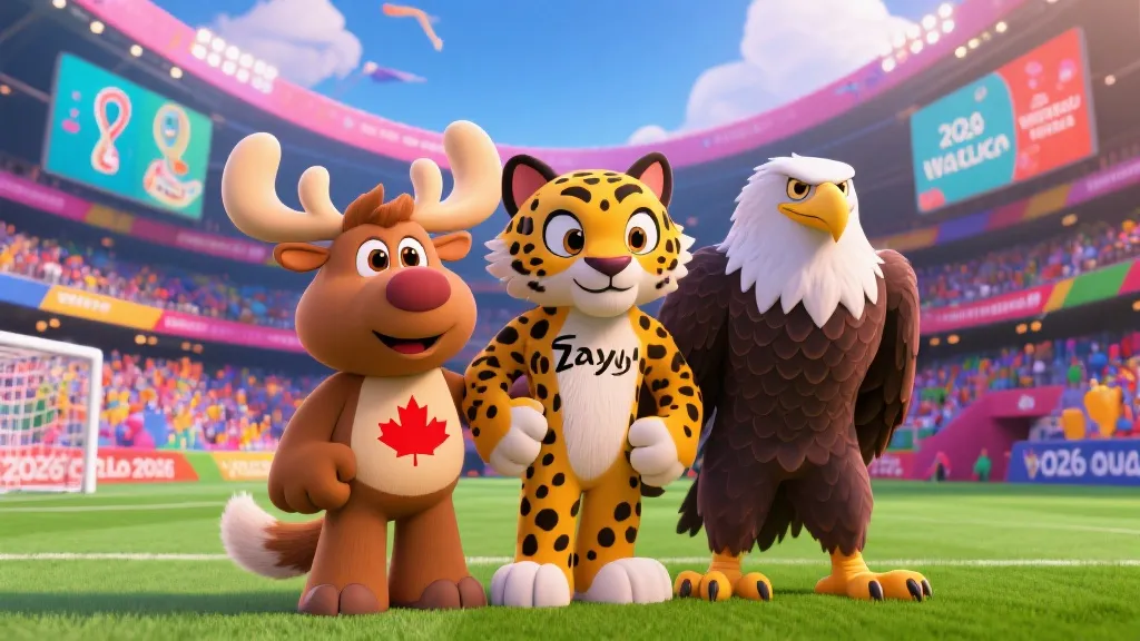 揭秘2026世界杯吉祥物：Maple、Zayu与Clutch背后的文化密码与狂欢寓意